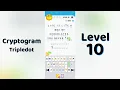 Cryptogram Tripledo Level 10 Solutions Logic Puzzle Game Mini Boss