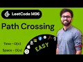 LeetCode 1496 Solution in Hindi Path Crossing Leetcode Bootcamp