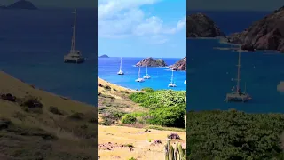 ILE FOURCHUE SAILING ANCHORAGE IS ABSOLUTELY INSANE #sailing #stbarts