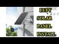 Eufy Solar Panel Install