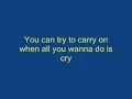 Rob Thomas - Someday Lyrics