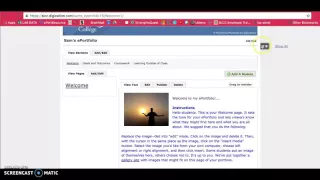 SLCC Digication Advanced Tutorial Digication Basics