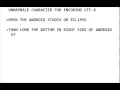 UNMAPABLE CHARACTER ENCODING UTF-8 SOLVED ERROR