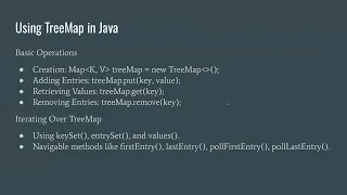 Introduction to Treemaps in Java