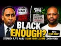 WHO GETS TO DEFINE BLACKNESS STEPHEN A SMITH vs NABJ THE INVEST FEST CONTROVERSY