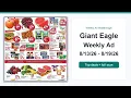 Giant Eagle Weekly Ad 26 - 26 Top Deals
