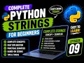 Strings in Python Explained Concepts Examples Episode 09