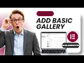 How to Add Basic Gallery in Elementor Tested