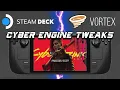 Install on Steam Deck Cyber Engine Tweaks Cyberpunk 2077 Phantom Liberty with Vortex Mod Manager