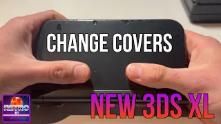 How to change shell covers on NEW 3DS XL
