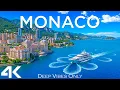 Lagu Monaco 4K 🇲🇨 Glamorous Mediterranean Coast \u0026 Cinematic Vibes with Deep House Music