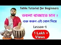 Download Lagu Tabla Lesson | How to play tabla in bengali | Tabla Tutorial for Beginners | Tabla Bol rules for playing tabla