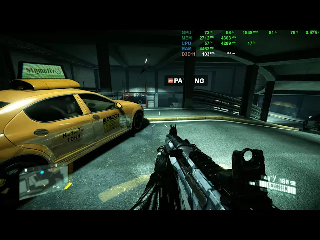 Crysis 2 Screen Space Ray Tracing  1440p + GTX 1070ti