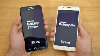 Samsung Galaxy J7 Prime vs J7 2016 - Speed Test 4K