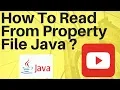 How to Read from properties file in Java