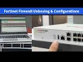 FortiGate Firewall Unboxing Basic Configuration Static Route Policy CLI