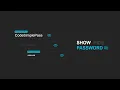 How to make Password Input with Floating Placeholder Text Animation Html CSS Javascript