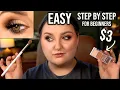 A TRUE BEGINNERS GUIDE TO EYESHADOW EXTREMELY EASY IN DEPTH TUTORIAL LASH APPLICATION