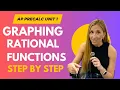 Graphing Rational Functions Step by Step AP Precalculus Review with Professor V
