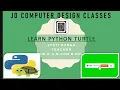 PYTHON TURTLE COMMANDS Customize in one line Penup Down Undo Clear Reset Leaving a Stamp