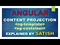 Angular ng-template vs ng-content vs ng-container Conditional content projection
