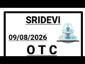 Sridevi matka 2026 Sridevi fix jodi Sridevi strong OTC Sridevi day fix jodi