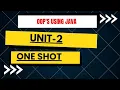 Java Unit-2 Complete Explanation Variables Data Types Operators If-Else Switch