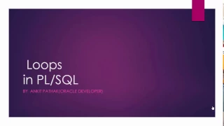 PL SQL Loops Tutorial Explained