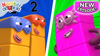 Octonaughty and the Fractionator - Full Episode Series 8 E25 Numberblocks
