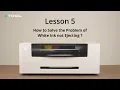 Lesson 5 How to Solve the Problem of White Ink not Ejecting for Apparel Printer