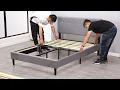 Upholstered Platform Bed Frame assembly