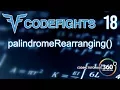 PalindromeRearranging CodeFights Intro Algorithm JavaScript Solution and Breakdown