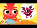 Download Lagu There's A Monster In My Tummy | Super Simple Songs