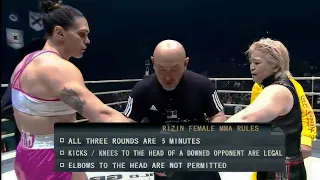 Gabi Garcia Brazil vs Yumiko Hotta Japan KNOCKOUT MMA fight
