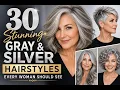 30 Stunning Gray Silver Hairstyles Every Woman Should See