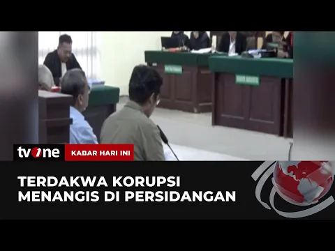 Sidang Korupsi Lab Unsulbar, Terdakwa Menangis