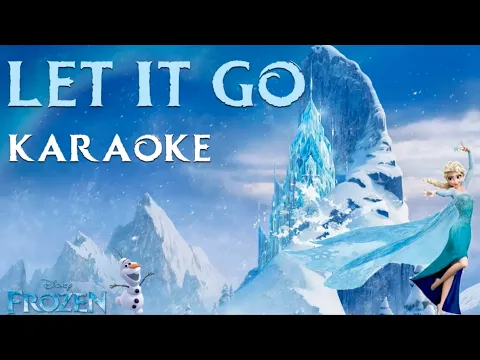 Download MP3 LET IT GO Karaoke | Frozen