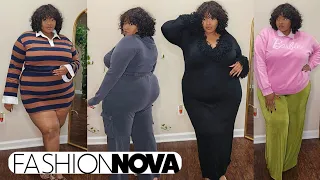fashion nova curve fall try on haul victoria lashay 