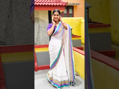 ഇനി mul cotton sarees വാങ്ങാൻ ബാക്കിയുള്ളവർ ആരൊക്കെയുണ്ട്? 😍 #sareefashion #sareestylingtips