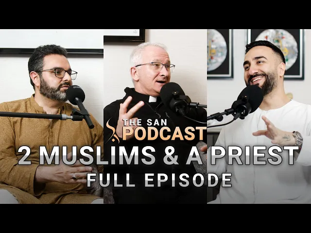 ⁣2 Muslims & A Priest (Arabic Subtitles) | قِسِّيسٌ و إثْنَيْنِ مِنَ المُسْلِمين (مترجم الى العربية)