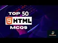 Top 50 HTML MCQs For Exams and Interview Test Your Knowledge with This Quiz