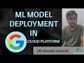 How to Deploy Machine Learning Models on Google Cloud Platform