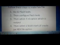 How to create hex file of c program in keil