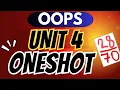 OOPS M UNIT-4 Complete ONESHOT Polymorphism Overloading Overriding Engineerdude-g6m