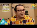 Bhide Congratulates Jetha -Taarak Mehta Ka Ooltah Chashmah- Ep 3374- Full Episode - 05 Feb 2022
