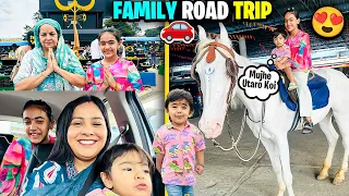 Samayra Rishabh konse Road Trip pe gaye❓🚗 Family Road Trip Vlog😍 @SamayraNarulaandFamily