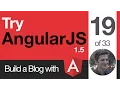 Try AngularJS 1 5 - 19 of 33
