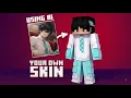 How to make 3d minecraft skin using ai