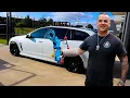 Coilover Adjustment Rolling Guards On This VF Commodore