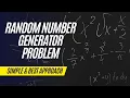 Generate Random Number Problem - rand12 from rand6 rand10 from rand7 Efficient approach